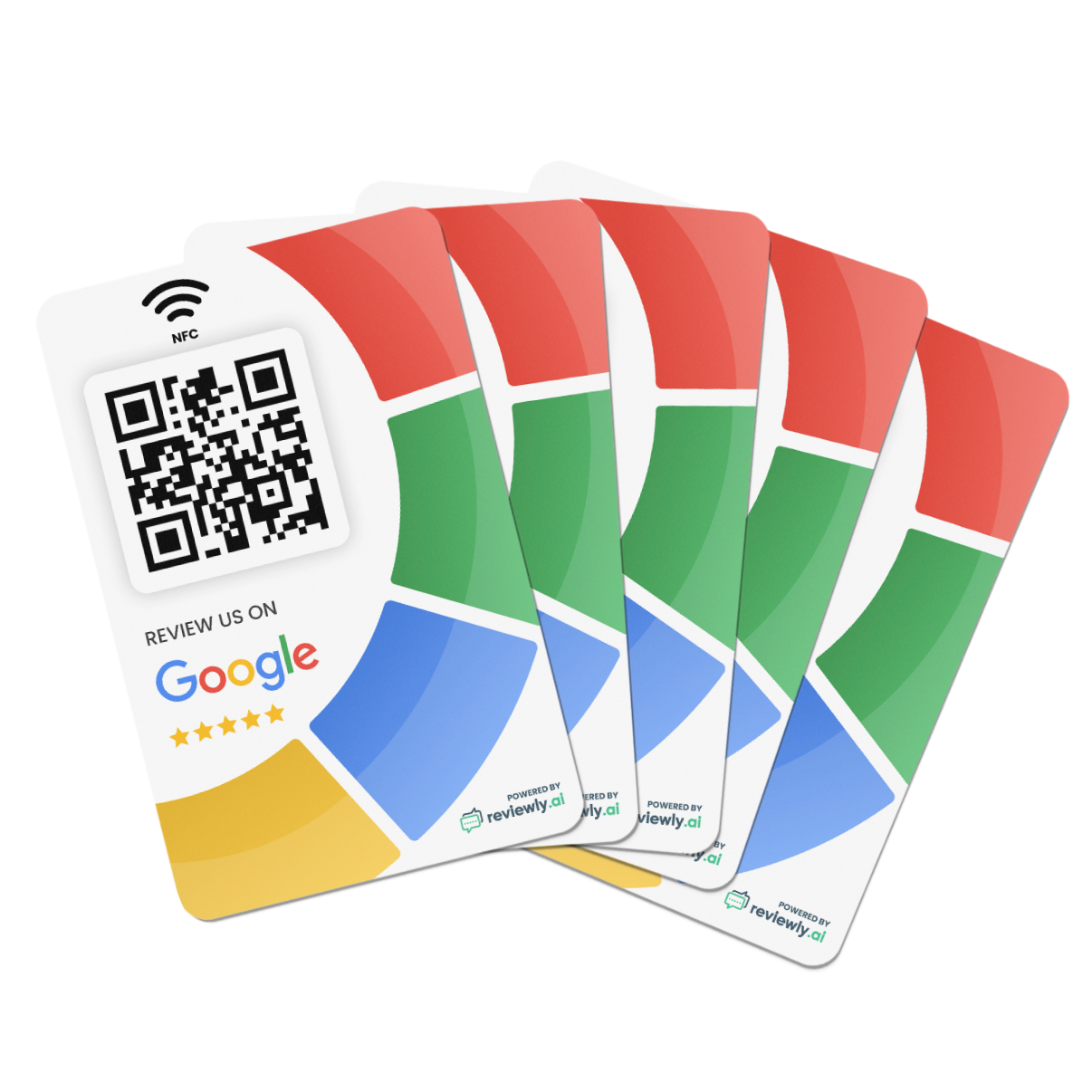 5 Pack Reviewly Smart Card